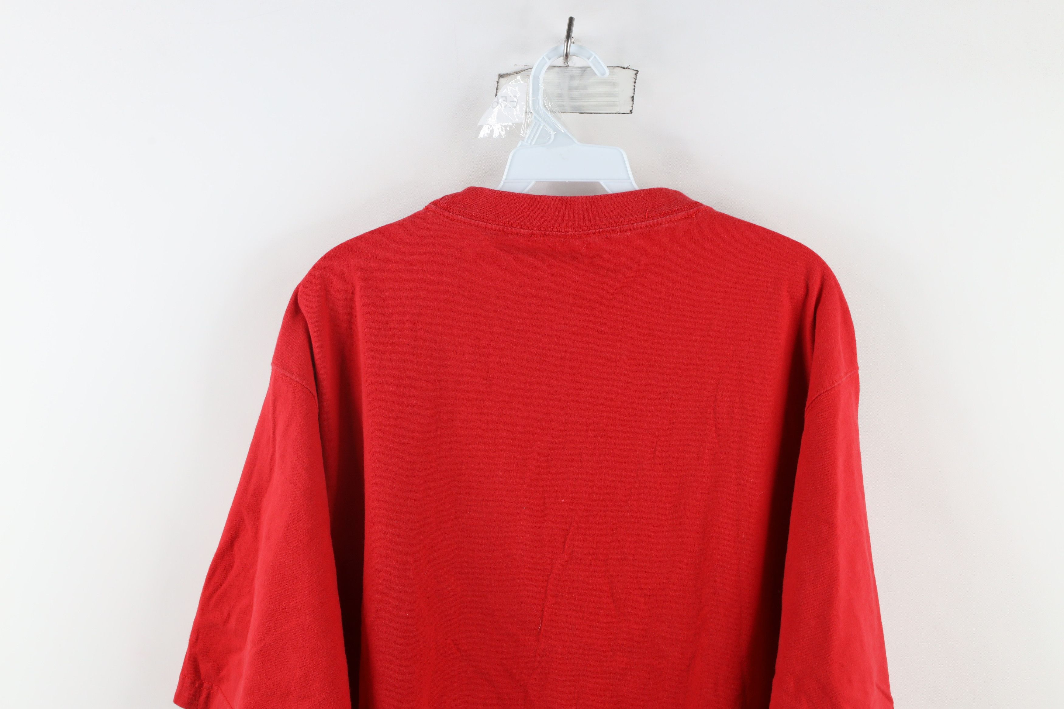 Vintage Vintage 90s Spell Out Ohio State University Football T-Shirt Size US XL / EU 56 / 4 - 9 Thumbnail