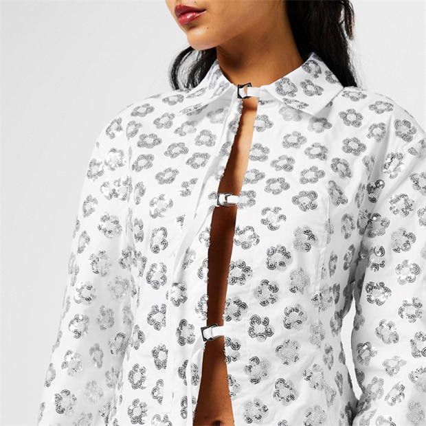 Jacquemus o1g2r1mq1024 Shirt in White Size XS / US 0-2 / IT 36-38 - 3 Thumbnail