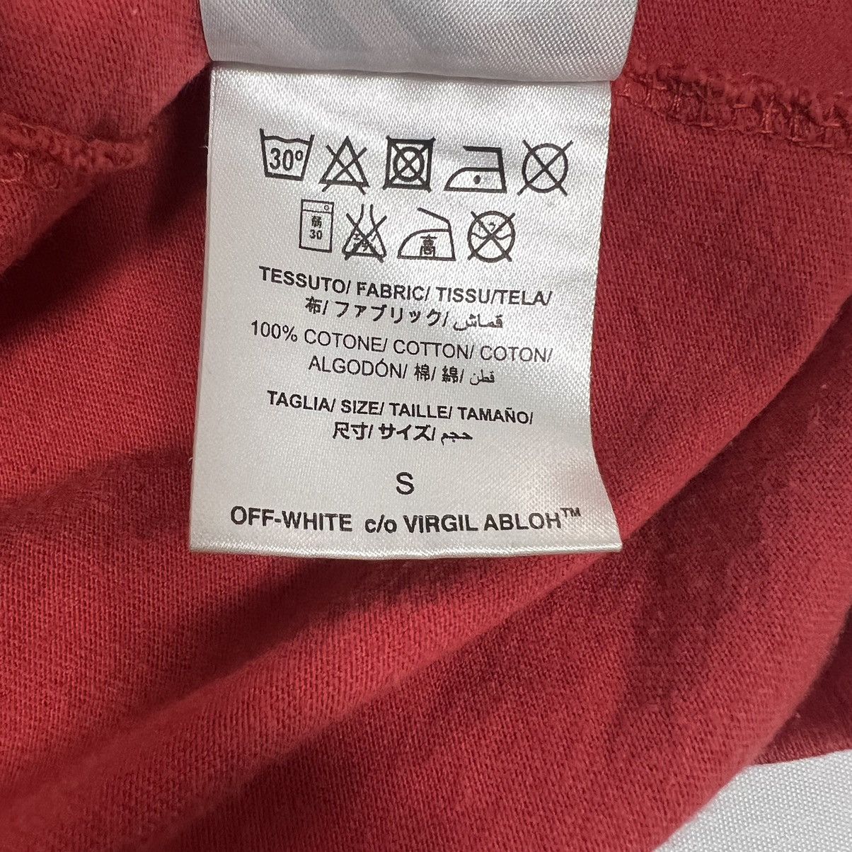Off-White OFF-WHITE DIAG BRUSHED OVER T-SHIRT Size US S / EU 44-46 / 1 - 7 Thumbnail