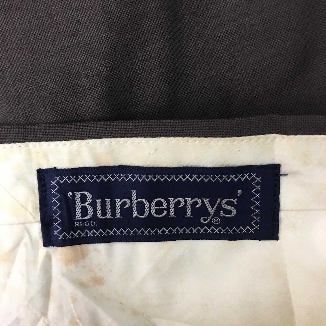 Burberry Vtg 90’ BURBERRY LONDON Minimalist Brown Pant Trouser Size 32" / US 10 / IT 46 - 3 Thumbnail