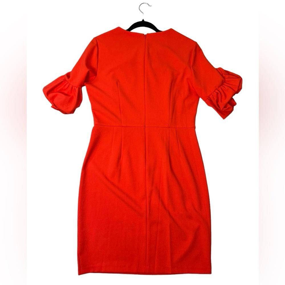 Designer Donna Morgan l NWT Scarlett Mid Length Sheath Dress 12 Size XL / US 12-14 / IT 48-50 - 3 Thumbnail