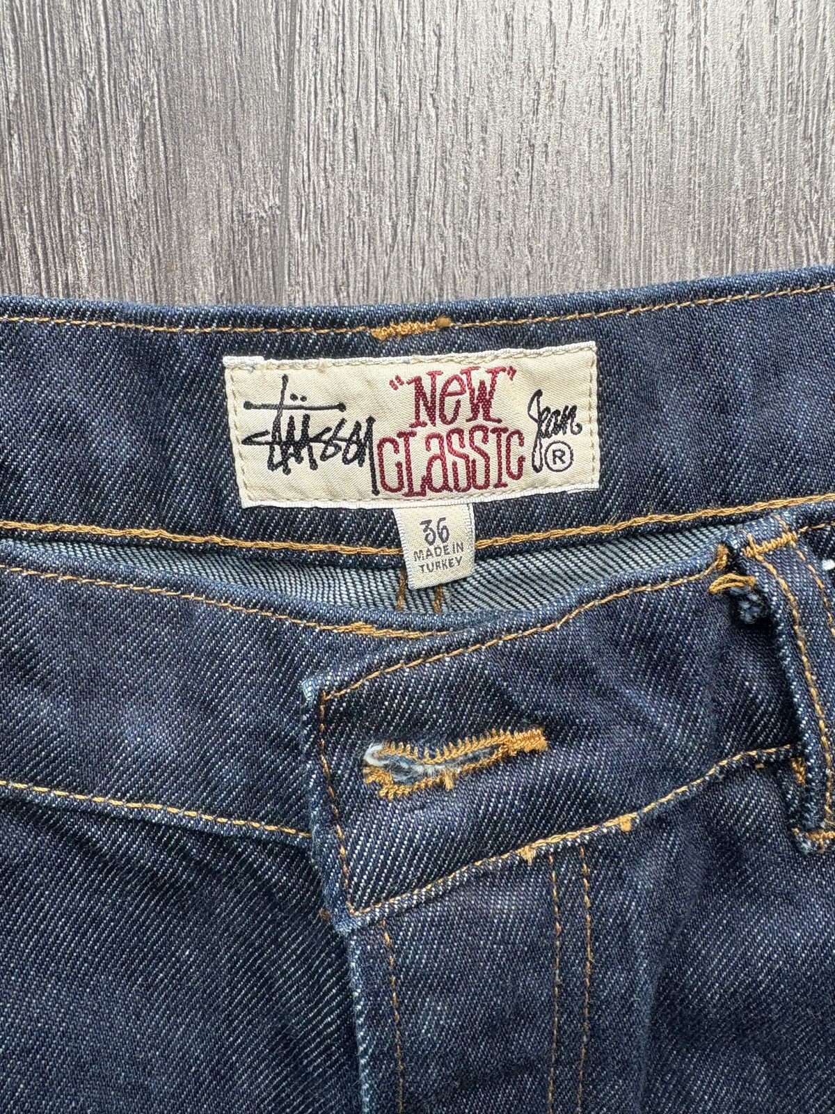 Stussy Stussy Raw Denim Size US 36 / EU 52 - 3 Thumbnail