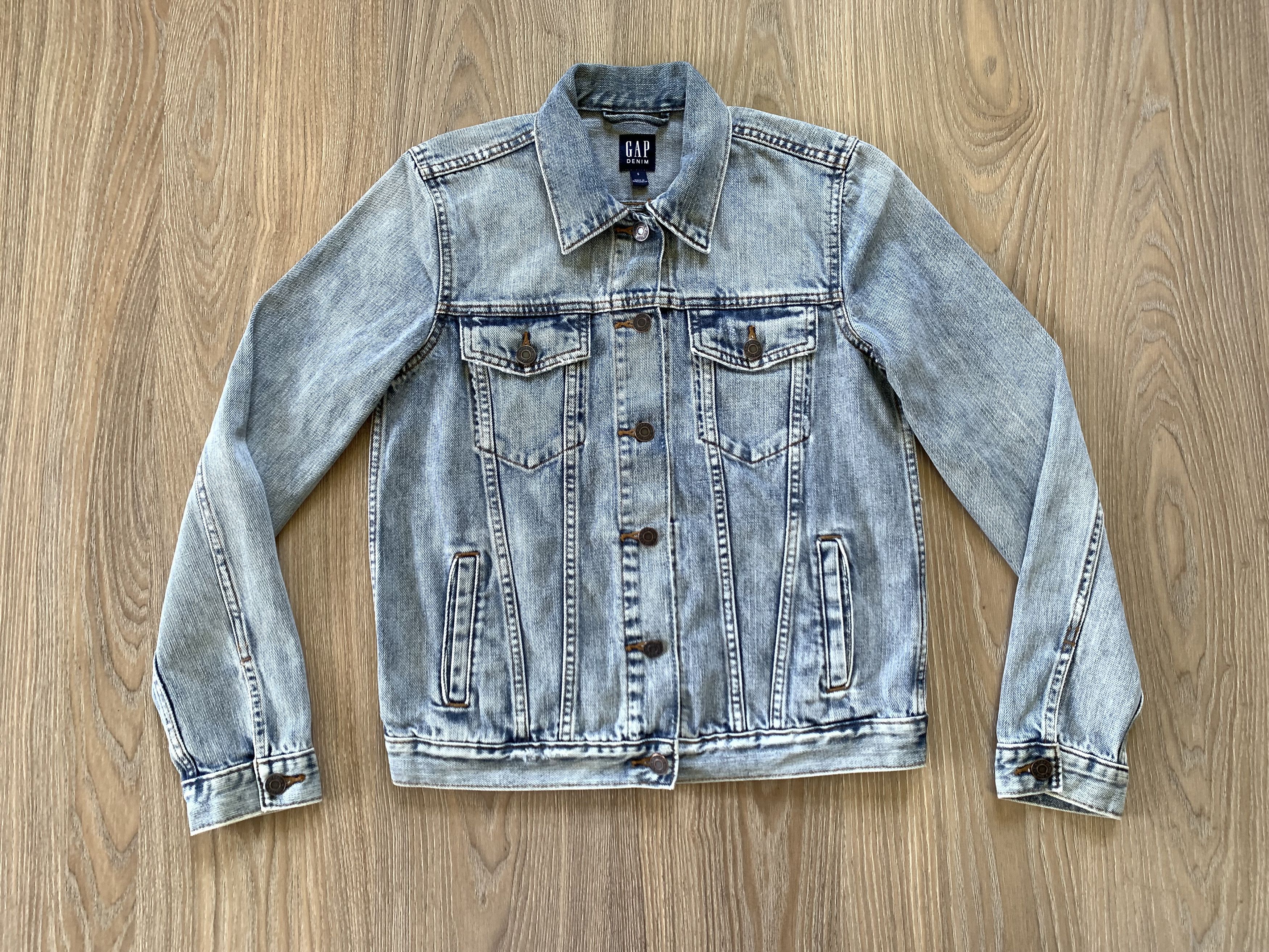 Gap × Vintage Vintage Gap Denim Jacket Size US S / EU 44-46 / 1 - 2 Thumbnail