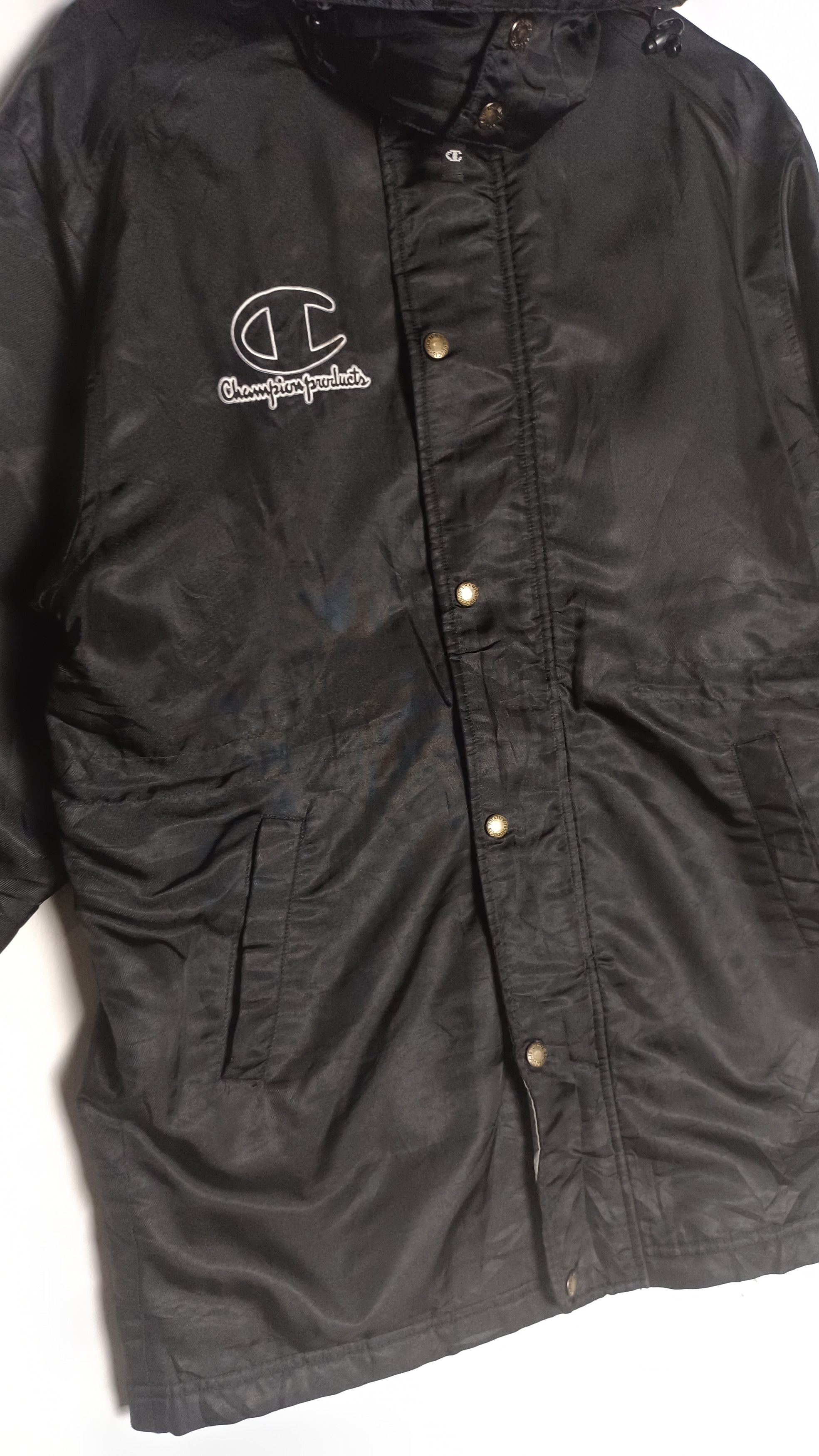 Champion × Japanese Brand × Vintage VINTAGE CHAMPION HOODIE WINDBRAKER Size US L / EU 52-54 / 3 - 4 Thumbnail