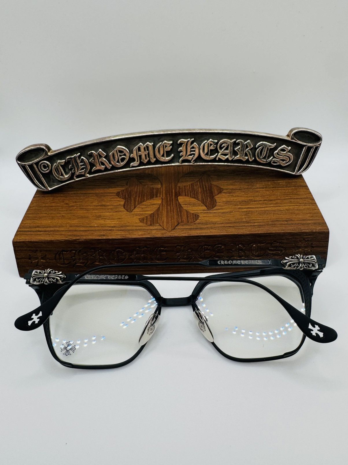 Chrome Hearts Chrome Hearts LGMA Glasses Size ONE SIZE - 5 Thumbnail