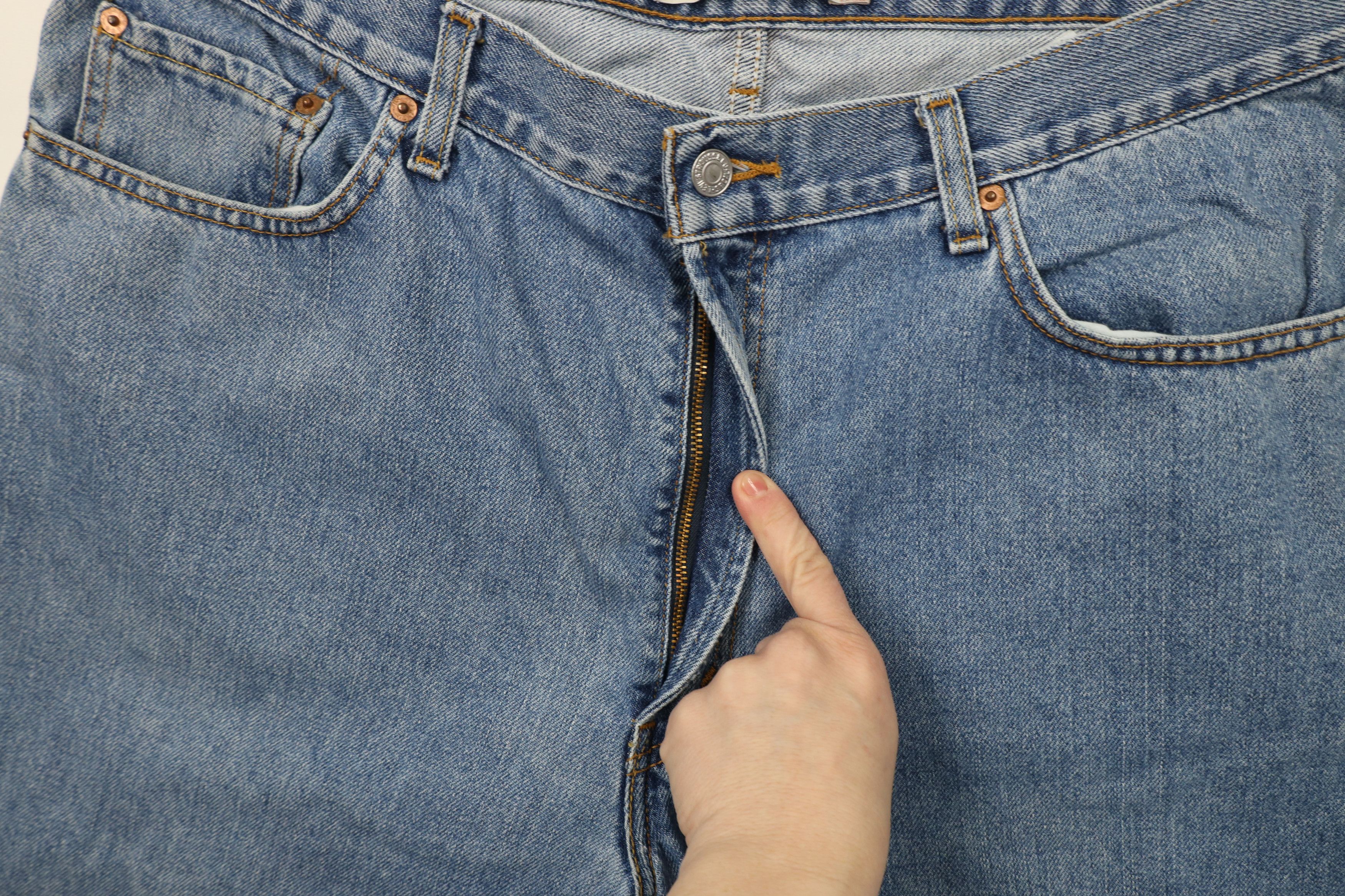 Levi's × Vintage Vintage Y2K Levis 550 Baggy Fit Denim Jeans Blue Cotton Size US 40 / EU 56 - 7 Thumbnail