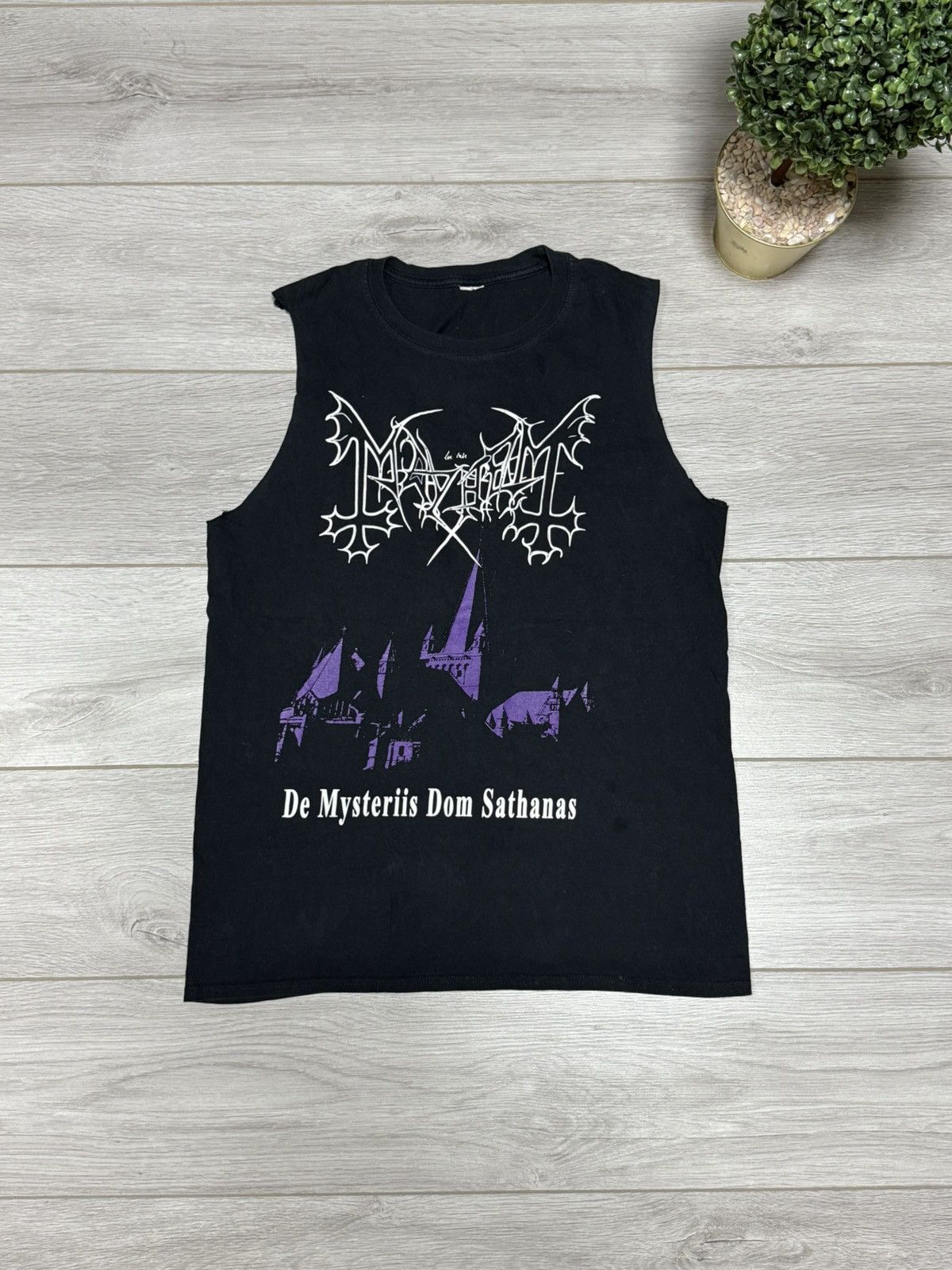 Band Tees Vintage Mayhem 2010 De Misters Dom Sathanas Band t-shirt Size US M / EU 48-50 / 2 - 1 Thumbnail