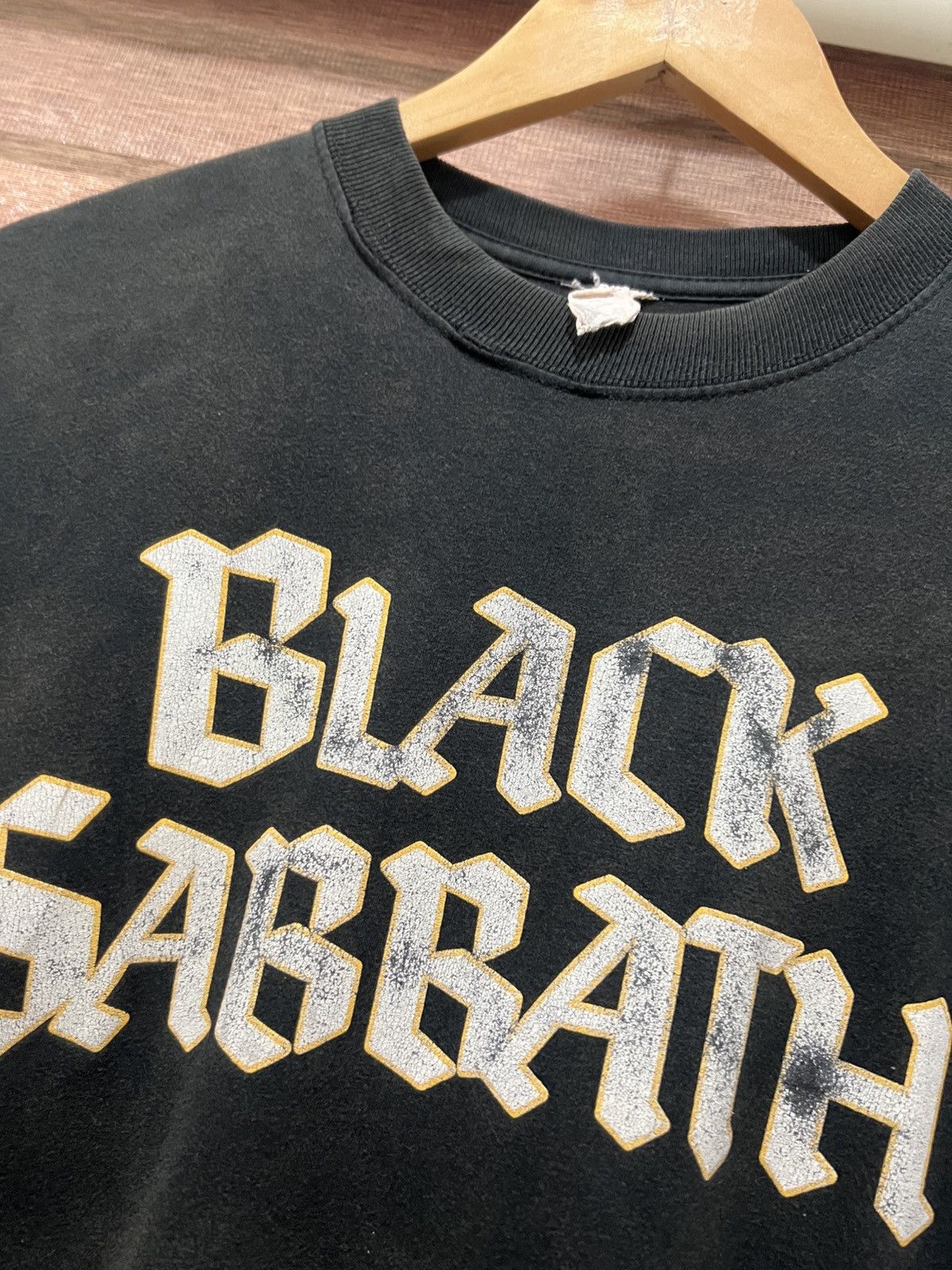 Band Tees × Vintage Vintage 90s Euro Black Sabbath Parking Lot Boot Size US L / EU 52-54 / 3 - 9 Thumbnail