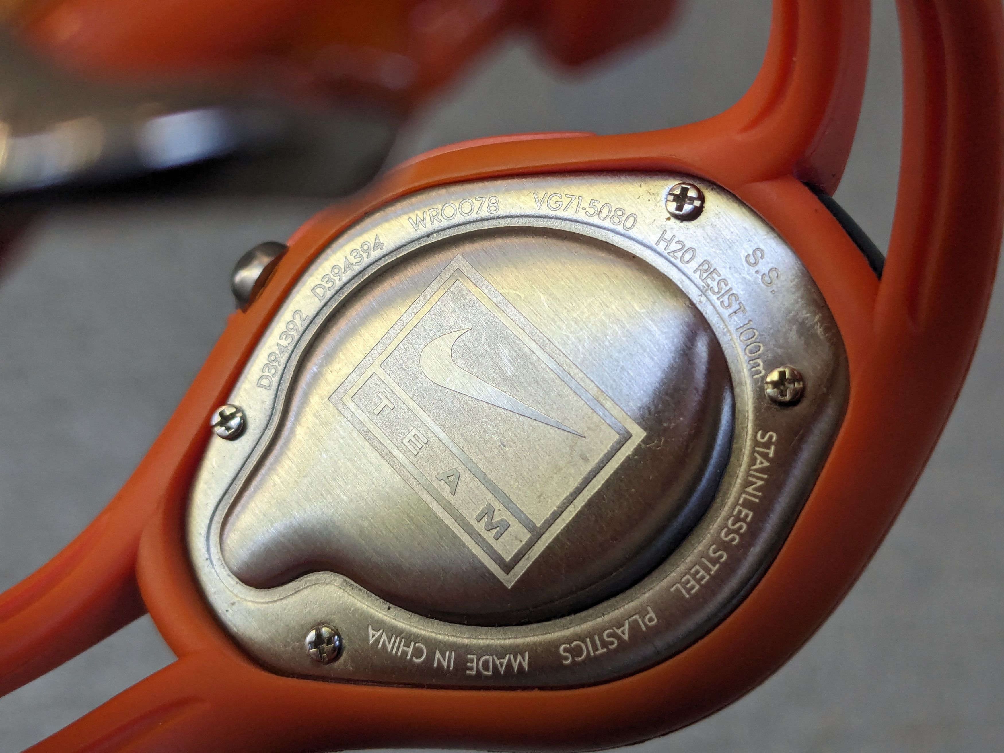 Nike × Vintage Vintage Nike Watch Florida University Orange Rubber Digital Size ONE SIZE - 10 Thumbnail