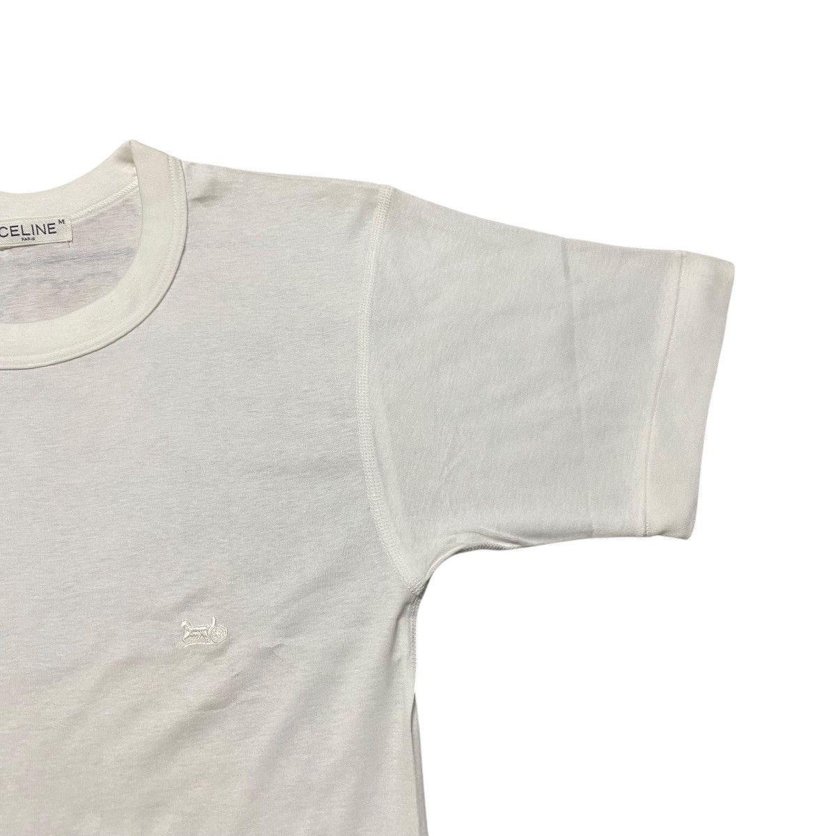 Celine Celine White Body Shirt Size US M / EU 48-50 / 2 - 4 Thumbnail