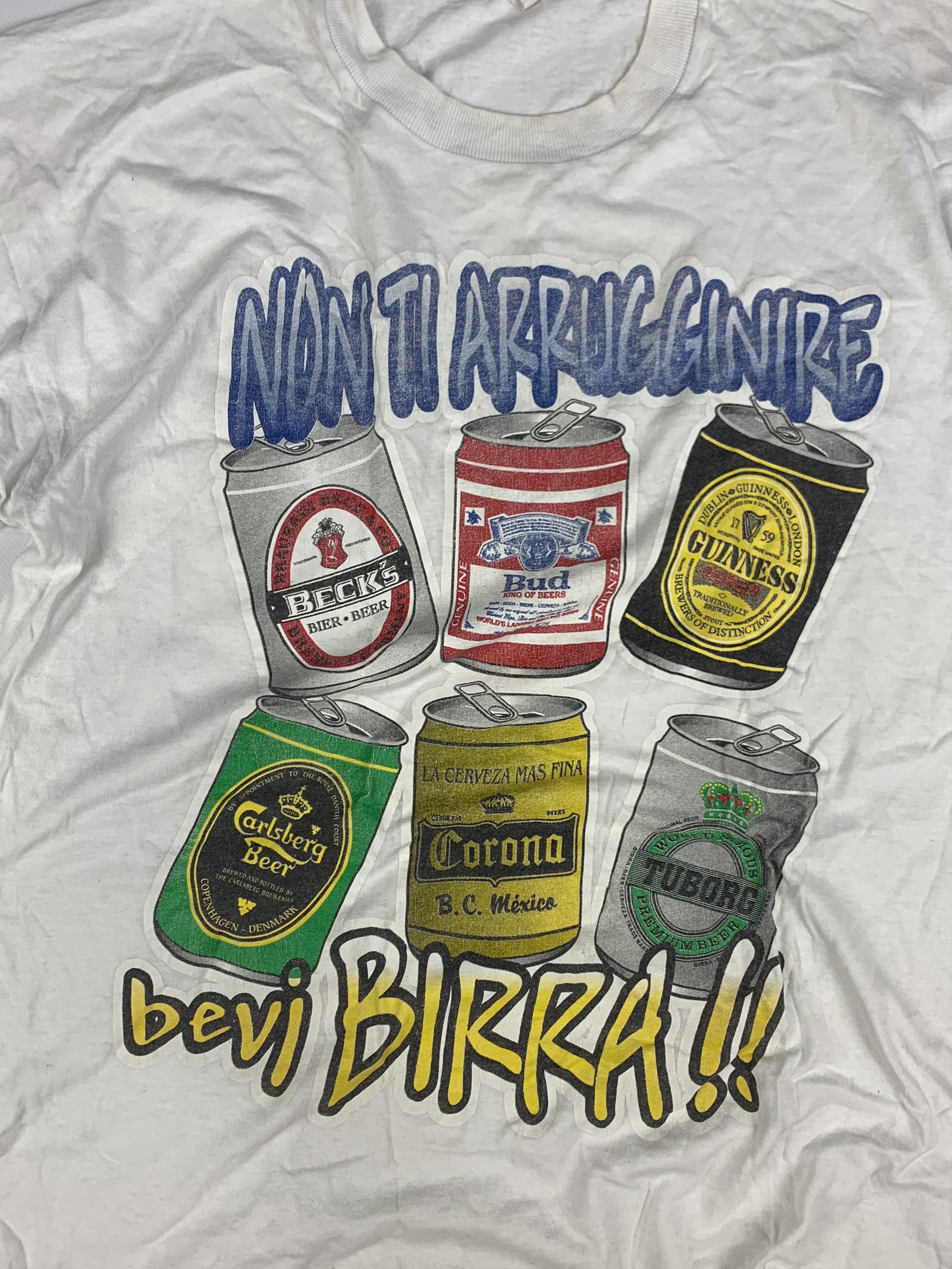 Vintage Vintage Beer Promo T-Shirt XL Size US XL / EU 56 / 4 - 3 Thumbnail