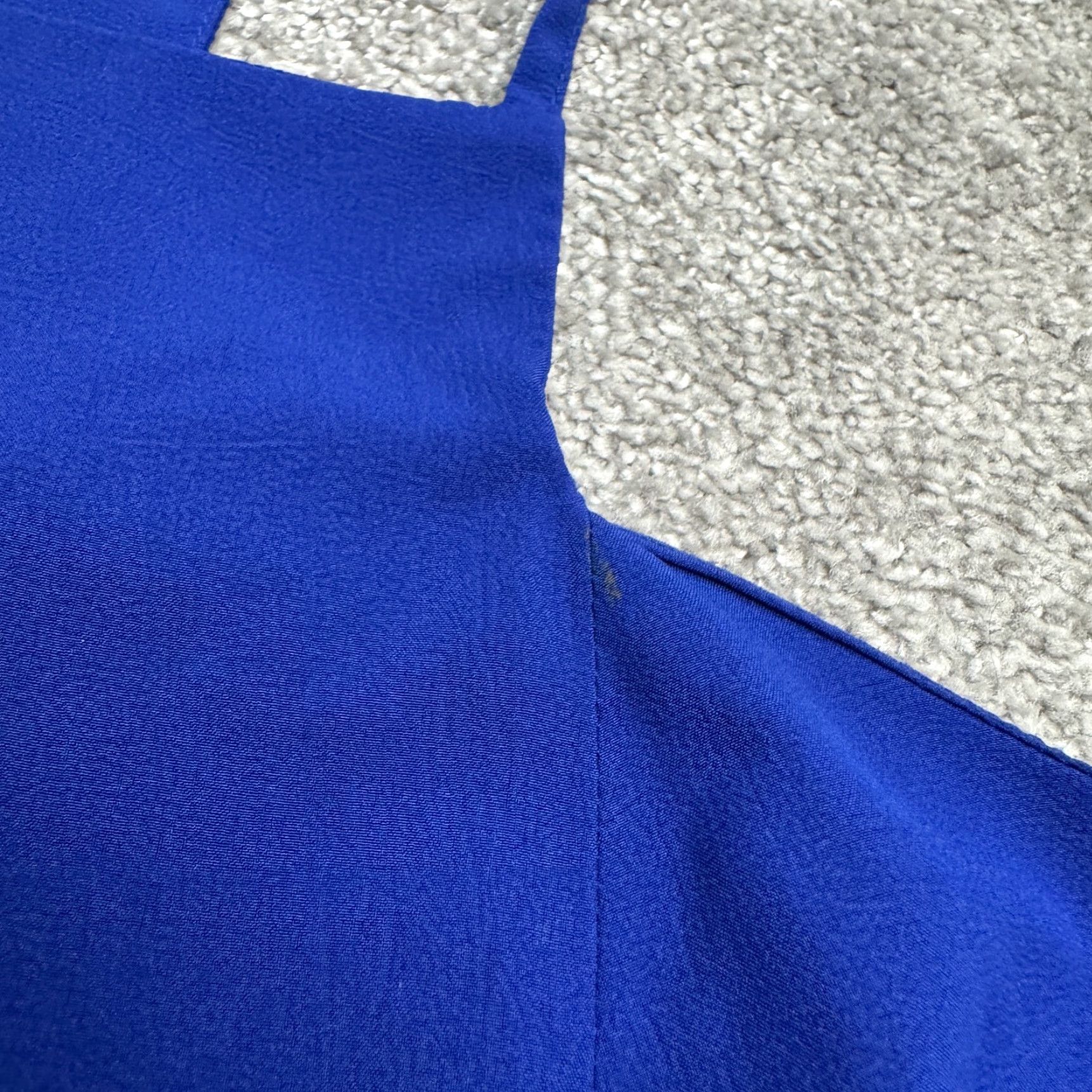 Lulus Lulus Dress Womens Sleeveless Halter A-Line Mini Skater Fit & Flare Royal Blue Size S / US 4 / IT 40 - 7 Thumbnail