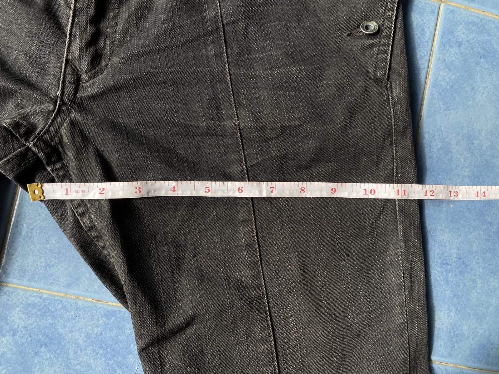 Japanese Brand Nicole Club For Men Black Denim Size US 31 - 14 Thumbnail