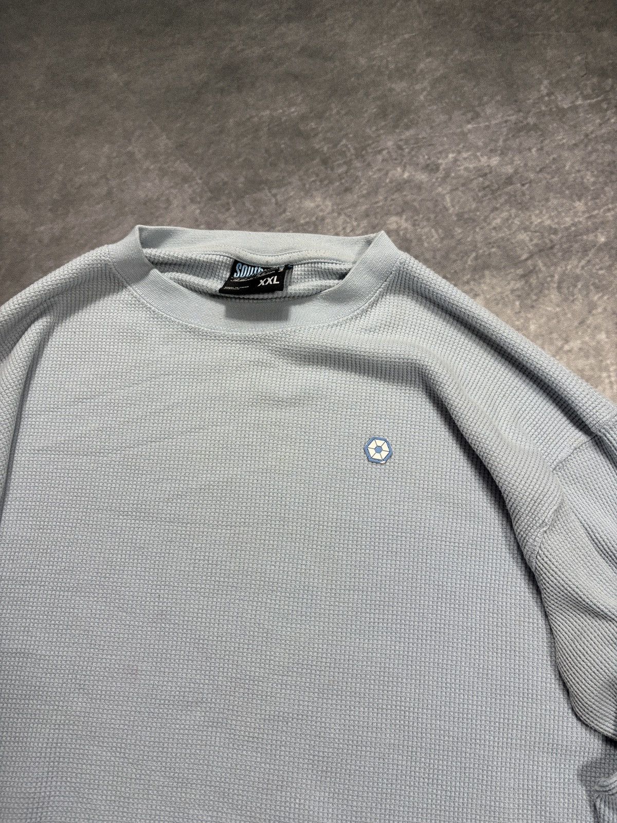 Southpole Y2K Vintage Southpole Thermal Longsleeve Waffle Knit 1990s Size US XXL / EU 58 / 5 - 2 Thumbnail