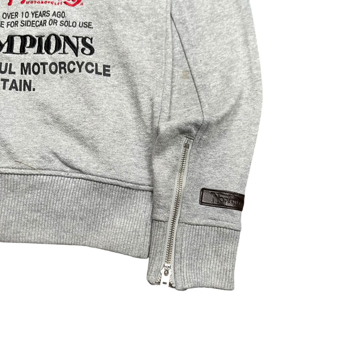 Norton Norton Bono Hoodie Double Zipper Embroiderry Size US M / EU 48-50 / 2 - 12 Thumbnail