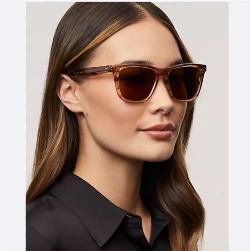 Oliver Peoples OLIVER PEOPLES LYNES SUN Washed Sunstone/ True Brown Size ONE SIZE - 5 Thumbnail