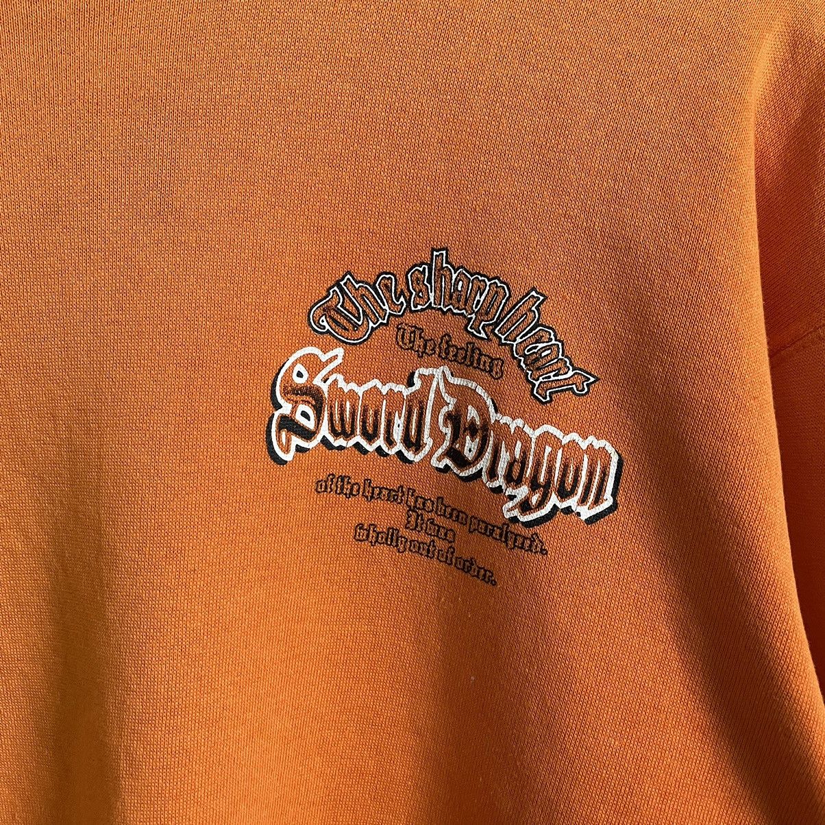 Tribal Streetwear × Vintage Vintage Y2K Staffa Sword Dragon Tribal street Sweatshirt Size US L / EU 52-54 / 3 - 3 Thumbnail