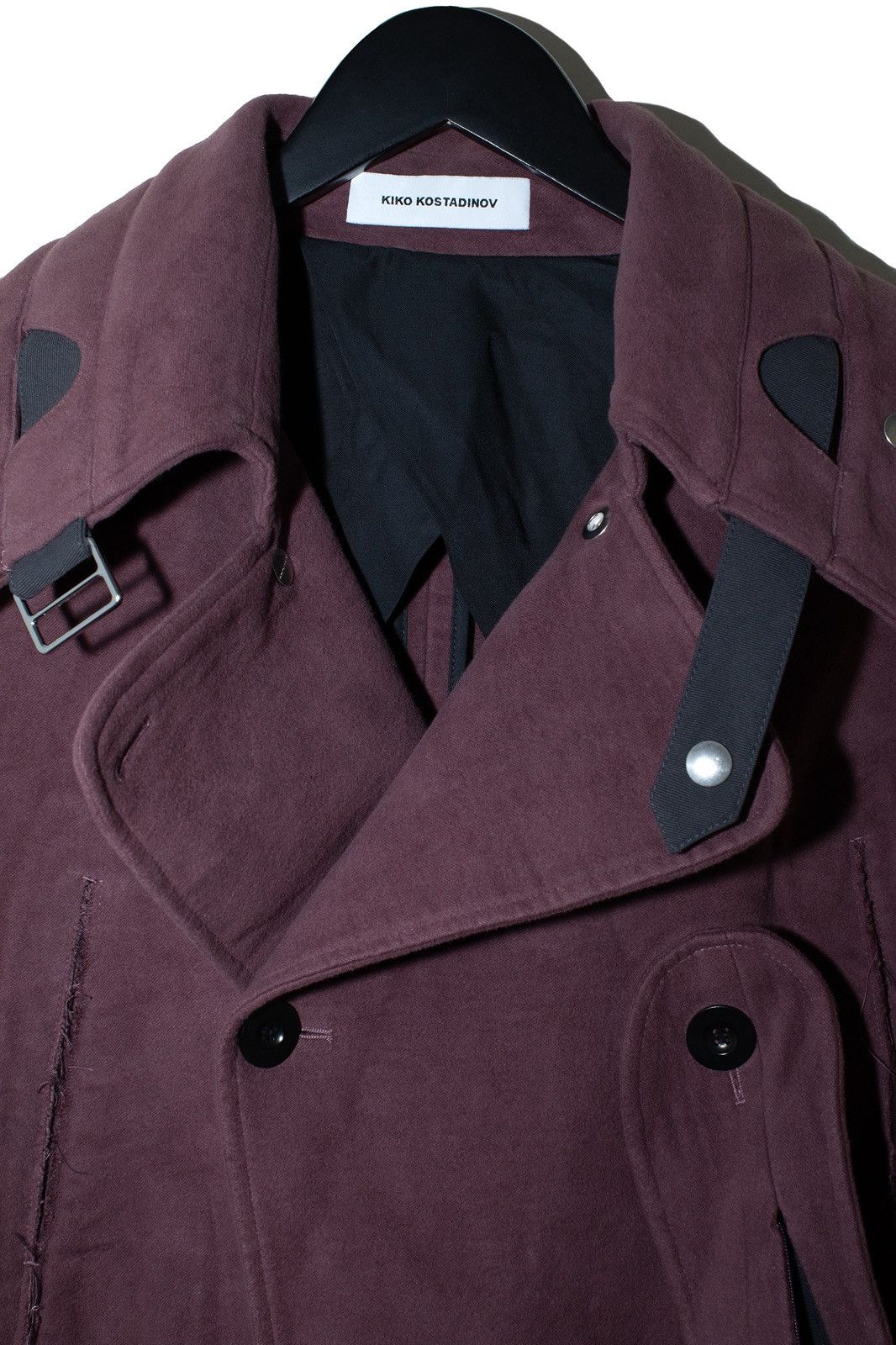 Kiko Kostadinov SOMNIUM MAIDEN PEACOAT DRY ROSE 00112021 Size US L / EU 52-54 / 3 - 4 Thumbnail