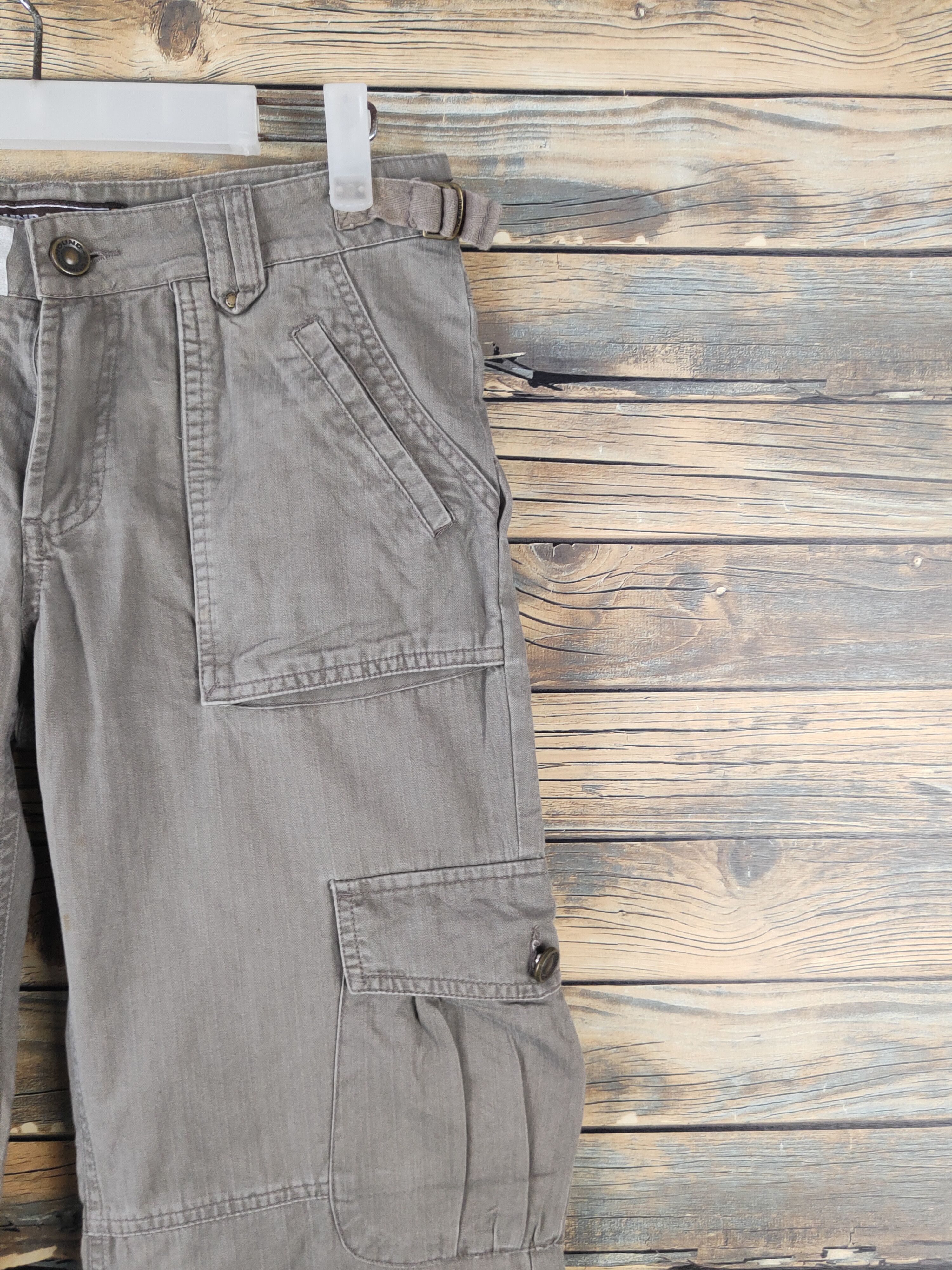 Japanese Brand DL Hound Olive Multipocket Tactical Cargo Pants #210 Size 28" / US 6 / IT 42 - 5 Thumbnail