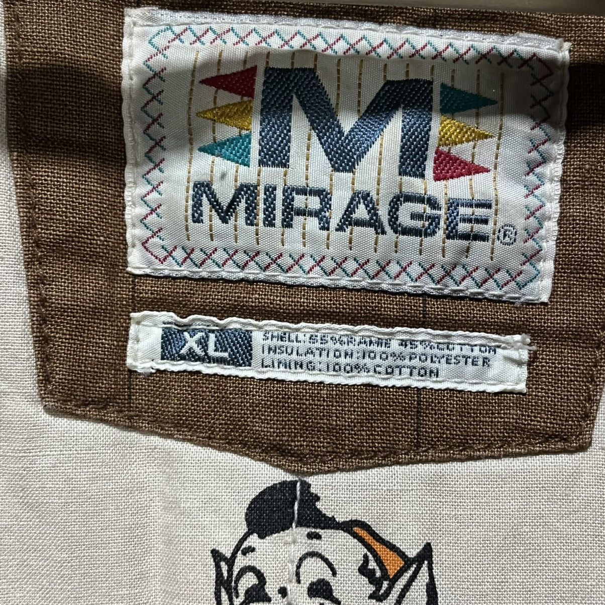 Mirage VINTAGE 90s CLEVELAND BROWNS MIRAGE NFL BOMBER JACKET XL Size US XL / EU 56 / 4 - 7 Thumbnail