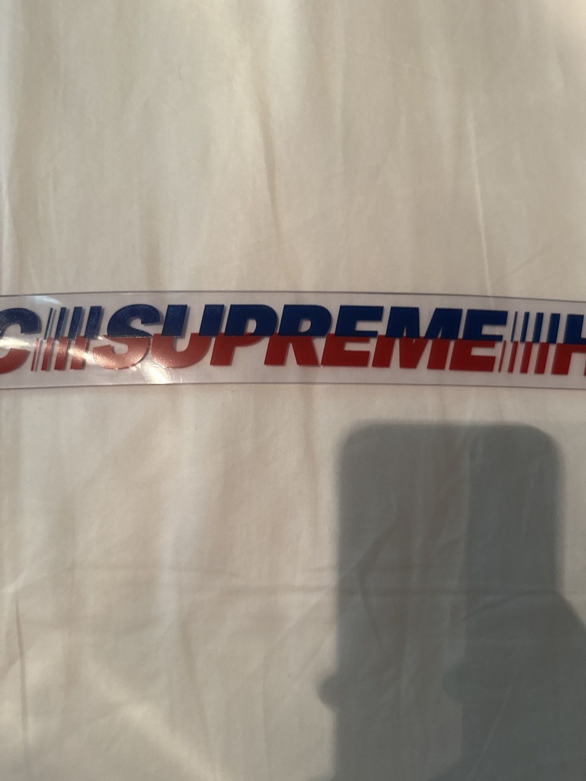 Supreme supreme, hysteric, blue and red clear belt Size 38 - 3 Thumbnail