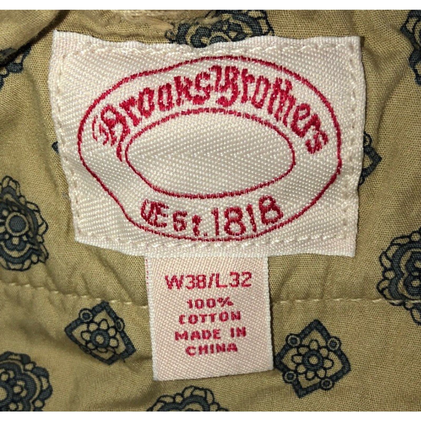 Brooks Brothers Brooks Brothers Mens Beige Casual Pants Size 38 X 32 Casual Pants 100% Cotton Mens Beige Brooks Brothers Pants Size 38 X 32 Size US 38 / EU 54 - 5 Thumbnail