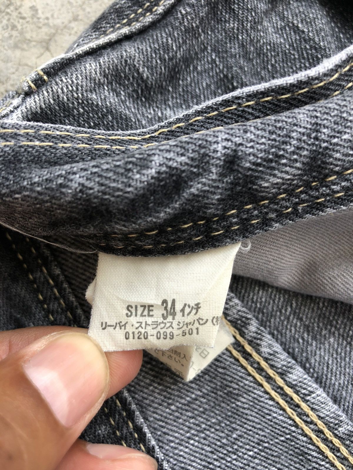 If Six Was Nine Y2k Levi’s Engineered Flared Jeans Distressed Bootcut Size US 34 / EU 50 - 20 Thumbnail