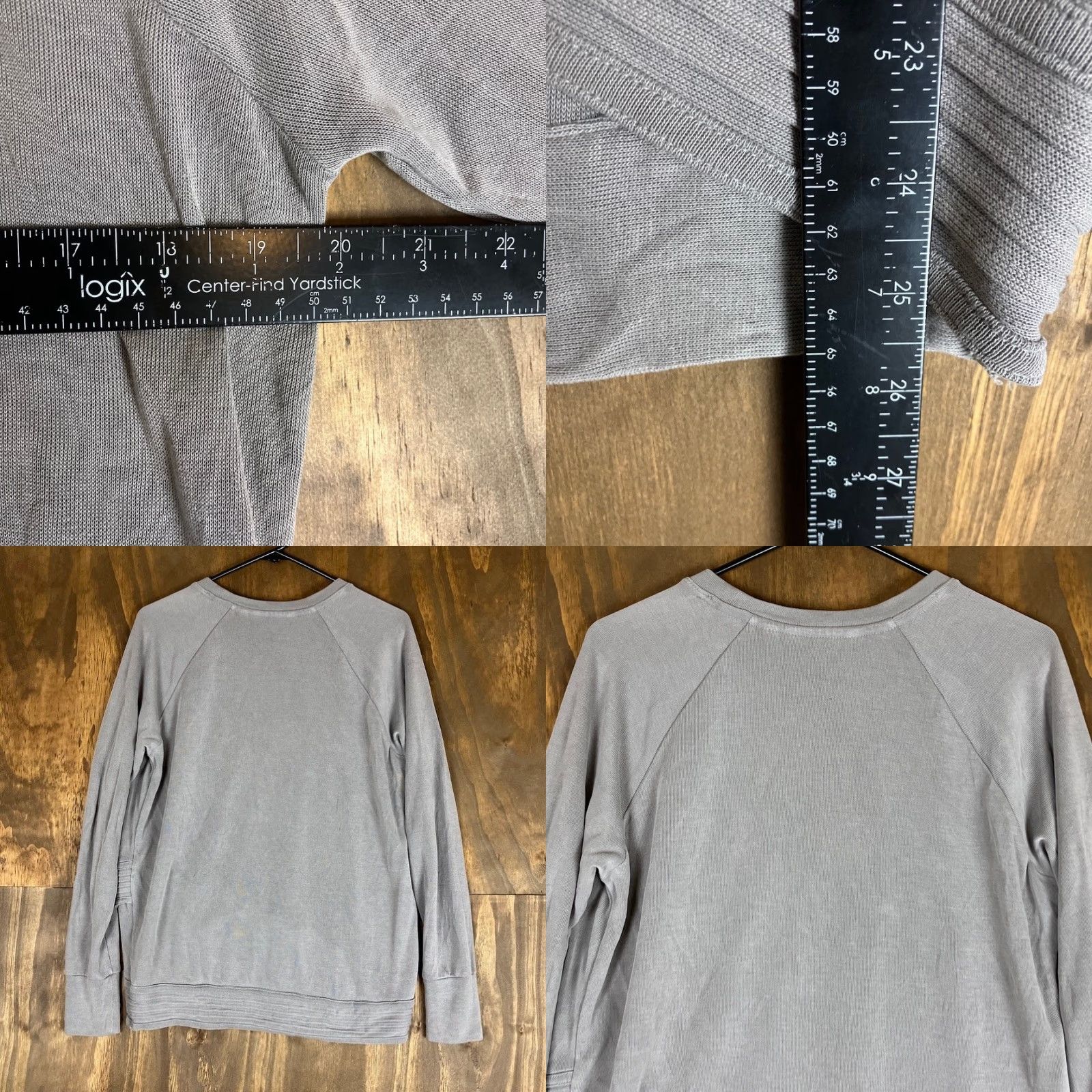 Athleta Athleta Sweatshirt Women Gray Serenity Criss Cross Pullover Modal Blend M Size M / US 6-8 / IT 42-44 - 8 Thumbnail
