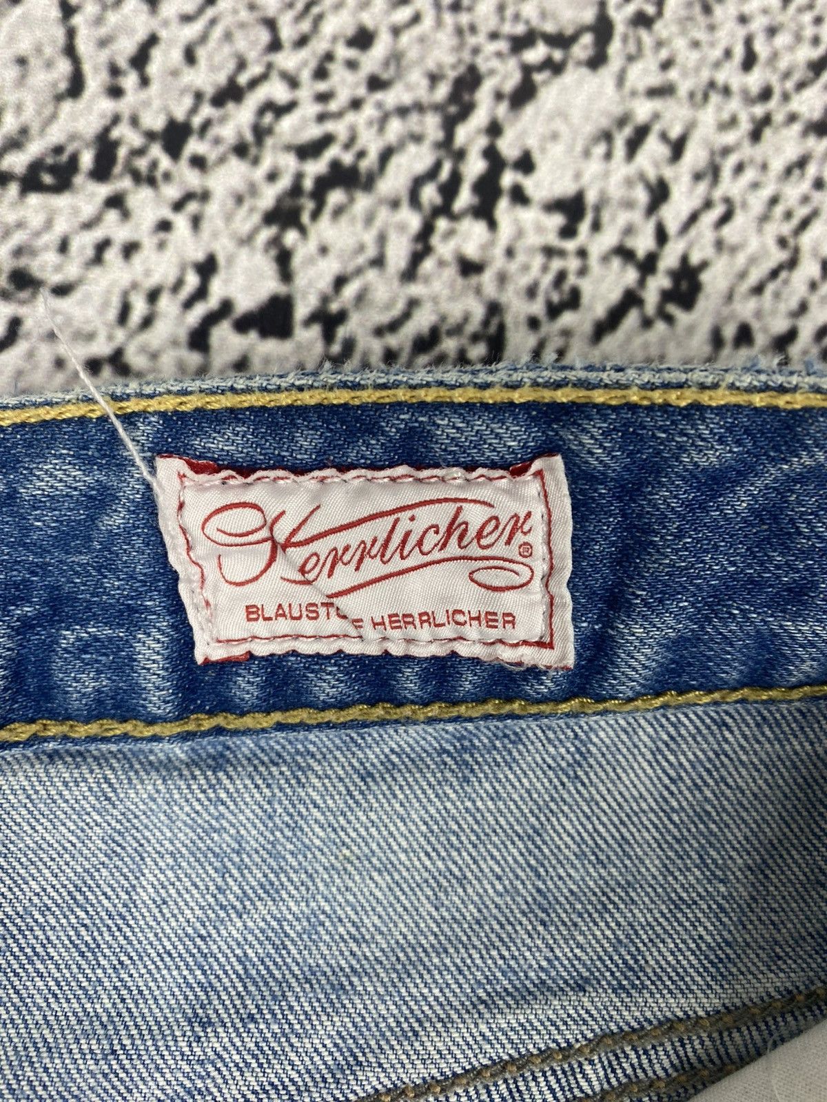 Vintage Vintage Y2K faded denim mini skirt 00s juicy style 26 Size 28" / US 6 / IT 42 - 4 Thumbnail