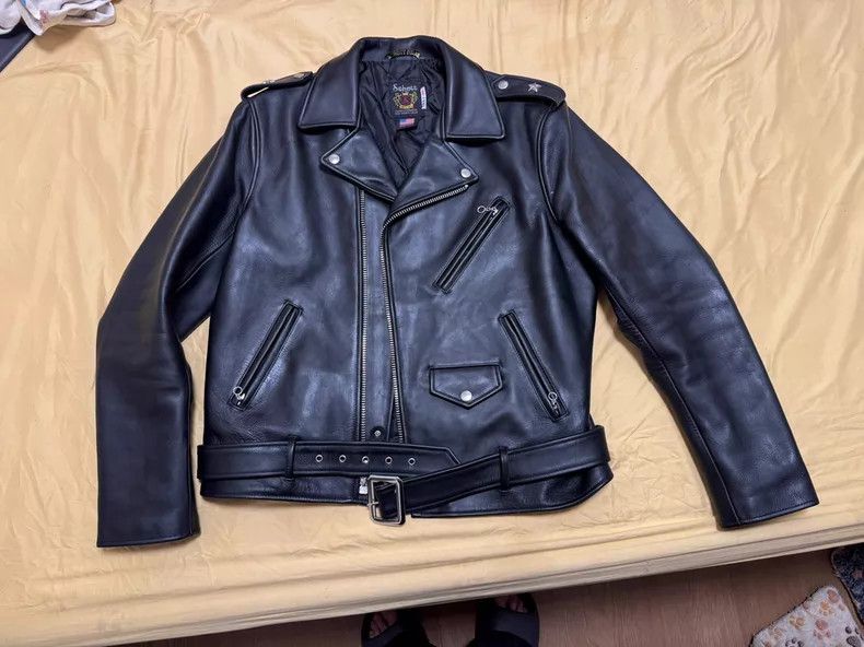 Schott Schott 6131 Cowhide Jacket Size US XXS / EU 40 - 1 Thumbnail