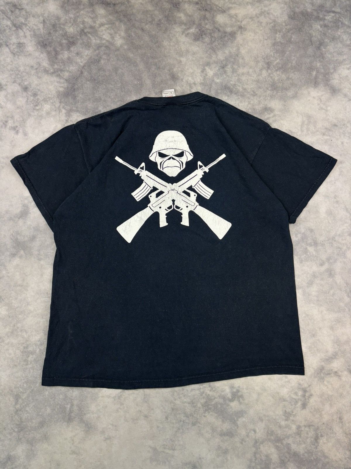 Band Tees × Vintage Iron Maiden A Matter Of Life And Death 2006 Band Rock TShirt Size US XL / EU 56 / 4 - 2 Thumbnail