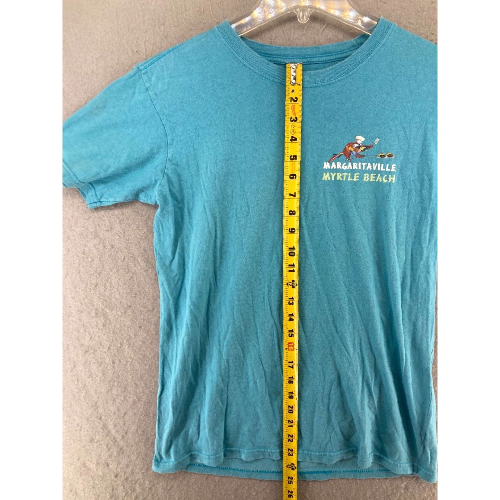 Vintage Margaritaville Mens TShirt Small Blue Myrtle Beach The Chill Grill Shirt Adult Small Blue Margaritaville Beach 80s? Size US S / EU 44-46 / 1 - 4 Thumbnail