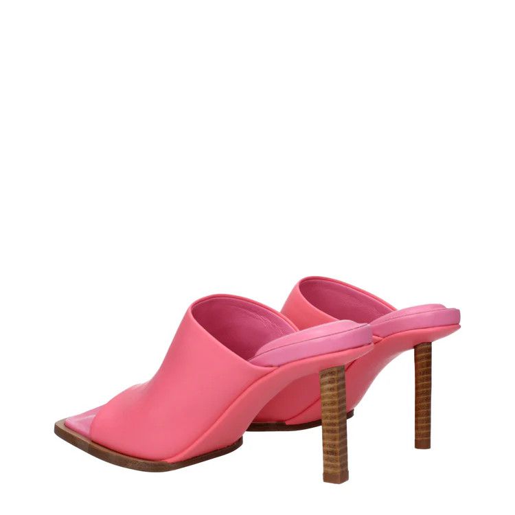 Jacquemus ob1o1e1124 Leather Sandals in Pink Size US 5 / IT 35 - 4 Thumbnail