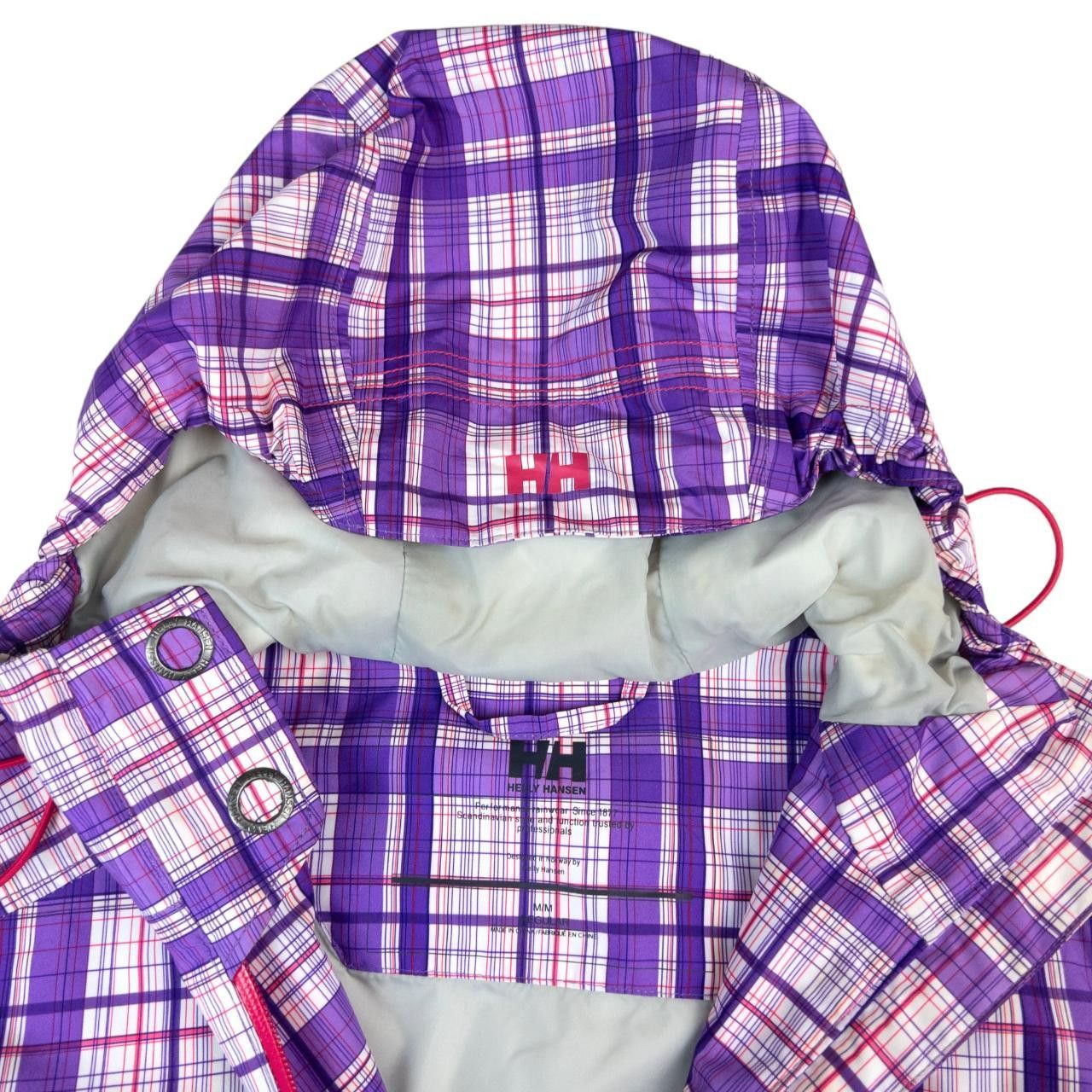 Helly Hansen Vintage Helly Hansen Zip Up Check Jacket Women's Size M Size M / US 6-8 / IT 42-44 - 4 Thumbnail