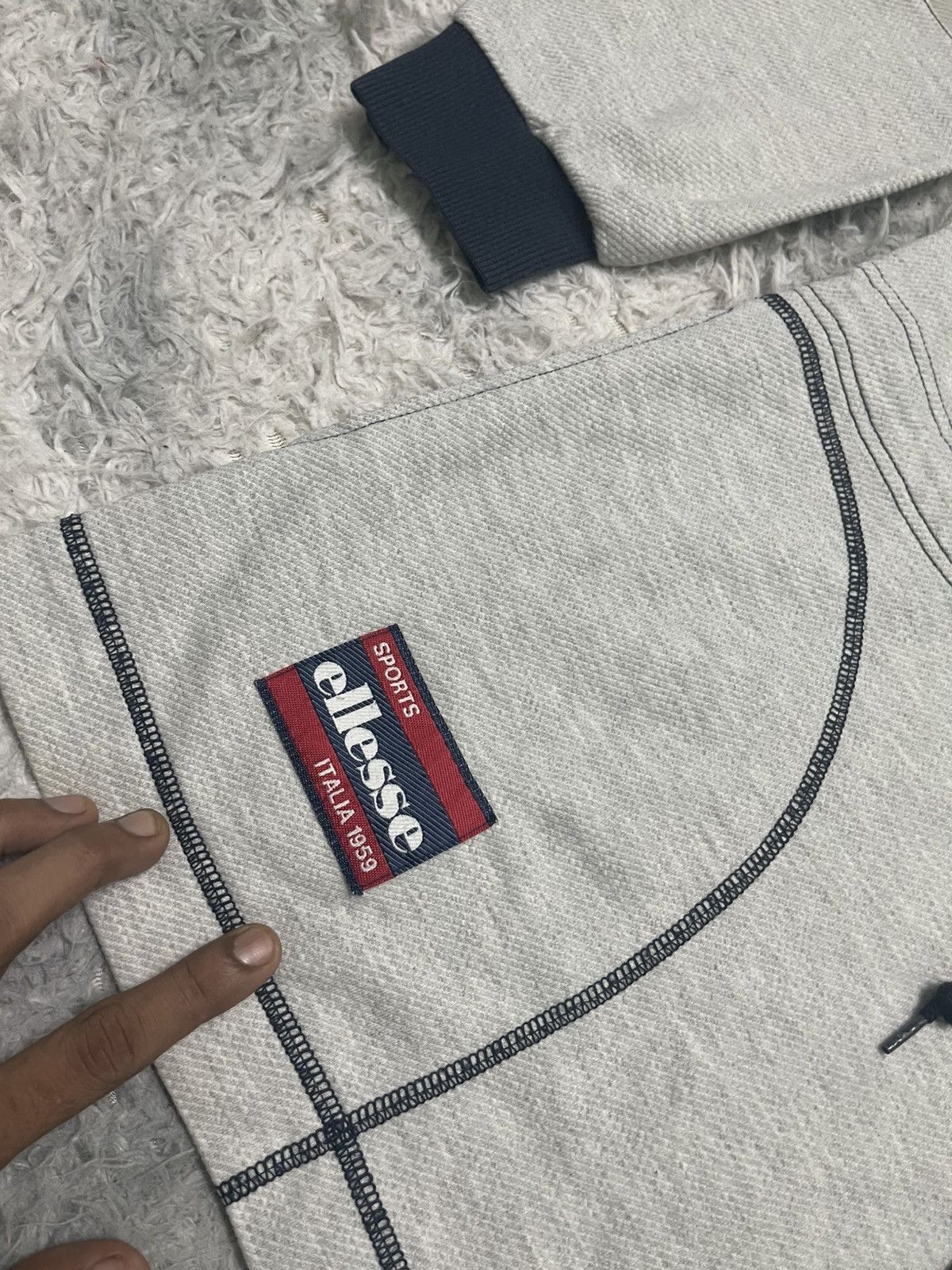 Ellesse 90s ELLESE HOODIE BIG LOGO OG STYLE DESIGN Size US L / EU 52-54 / 3 - 7 Thumbnail