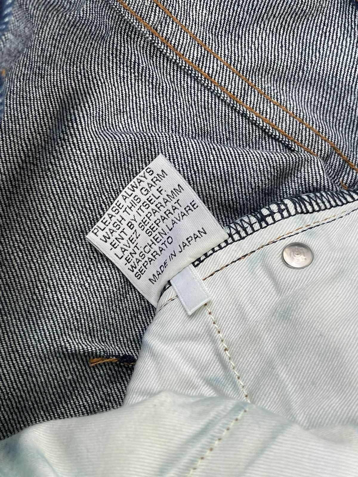 Dior Dior Japan Dark Indigo Denim Pants Size US 30 / EU 46 - 21 Thumbnail