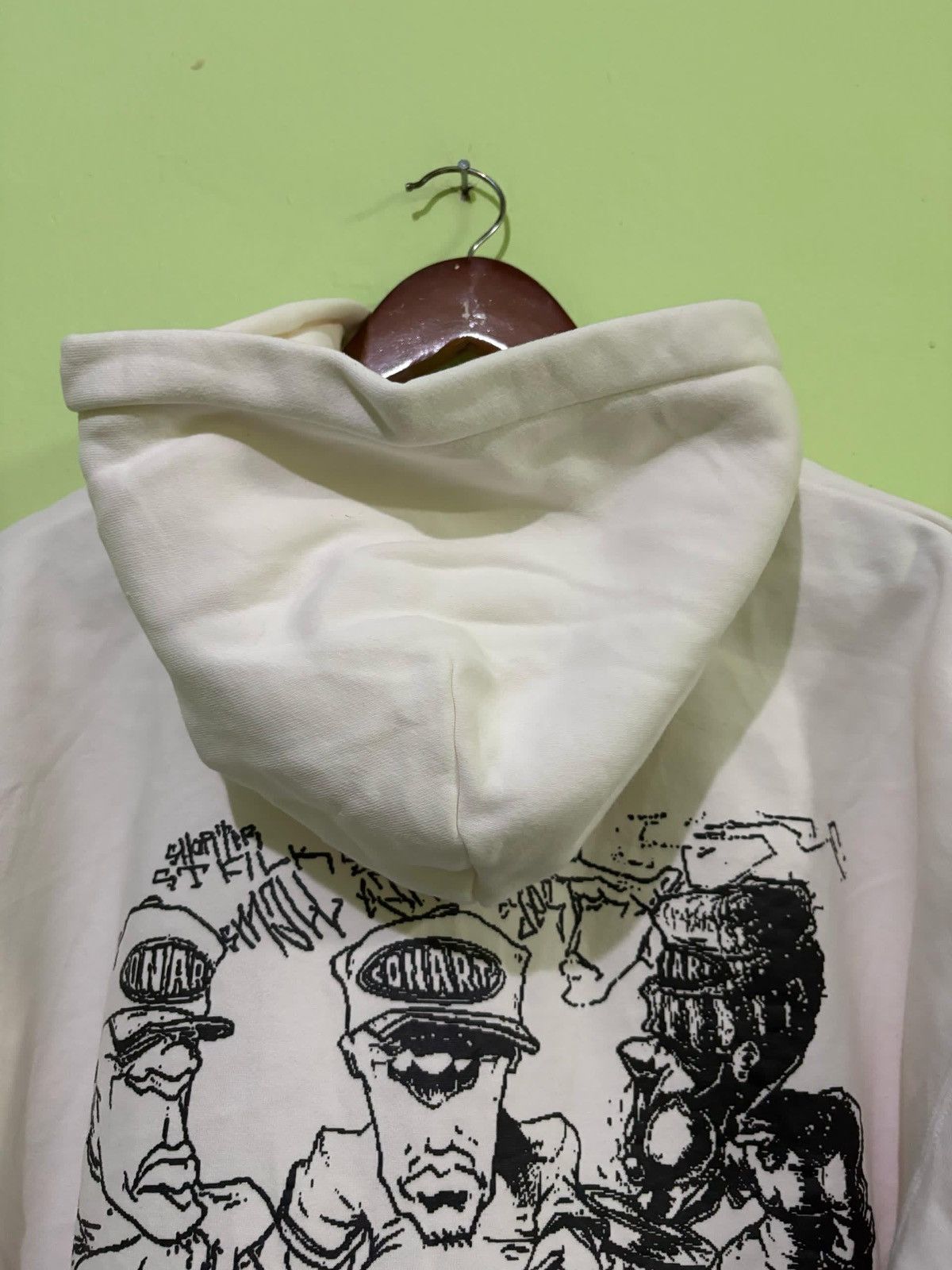 Rap Tees × Vintage VTG Conart Hoodie Big Logo Design HipHop Group Art Design Size US L / EU 52-54 / 3 - 9 Thumbnail