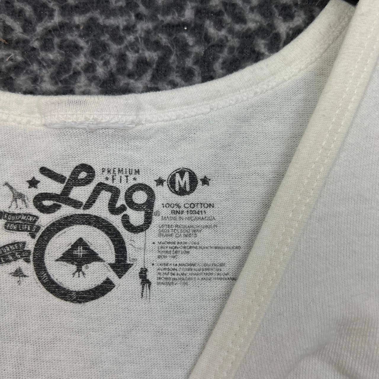 LRG LRG Shirt Men Medium White Panda Skeleton Crew Neck Cotton Size US M / EU 48-50 / 2 - 5 Thumbnail