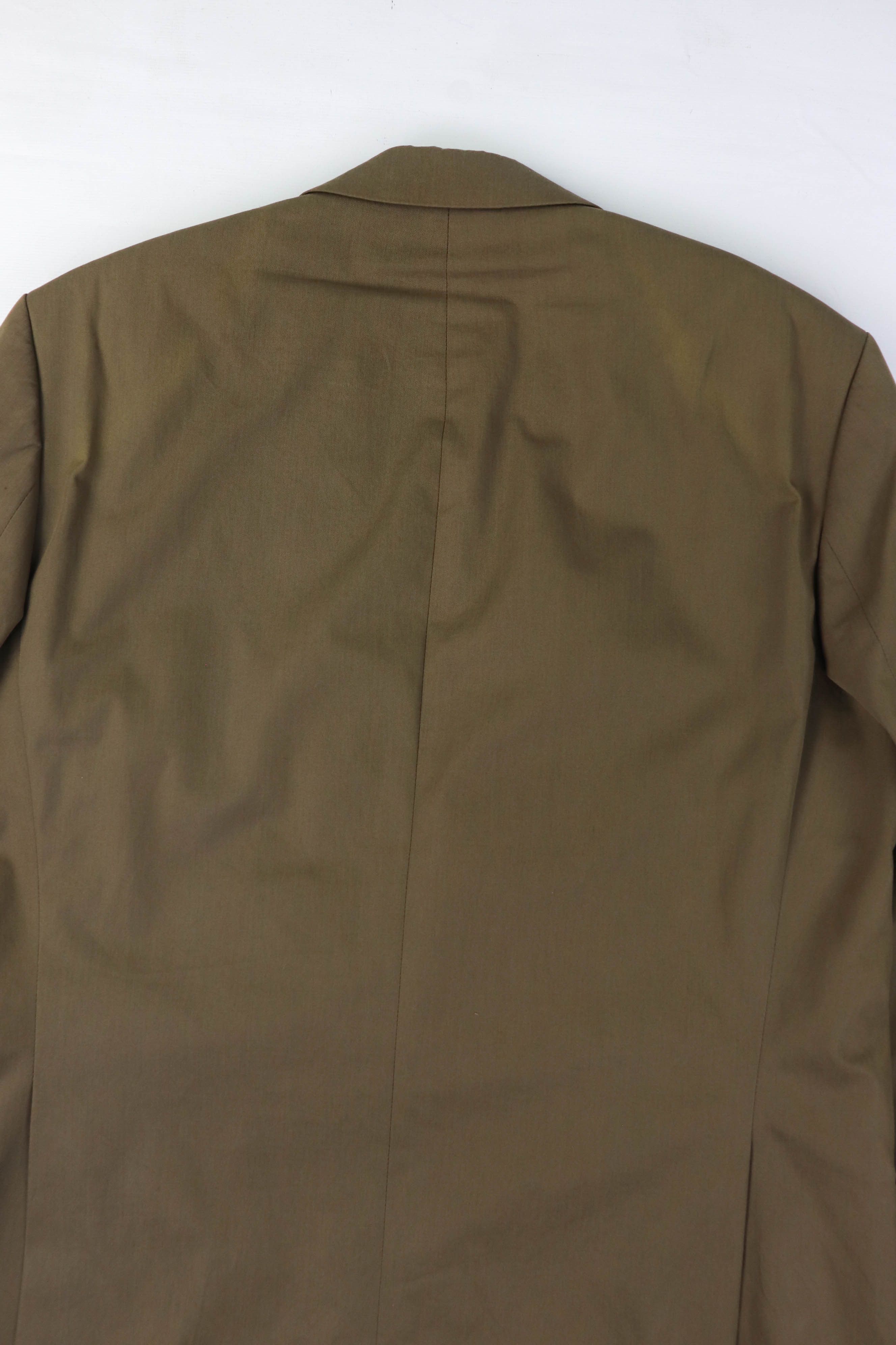 Barbour Barbour Bells Beige/Brown Cotton Blazer Jacket Size 40R - 11 Thumbnail