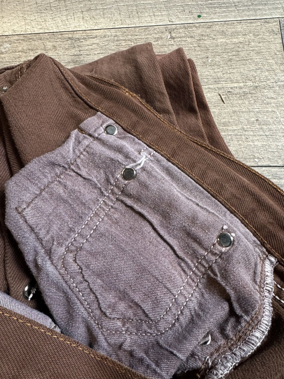 Chrome Hearts Chrome Hearts NYFW Exclusive Levi’s Cross Patch Jeans Size US 36 / EU 52 - 23 Thumbnail
