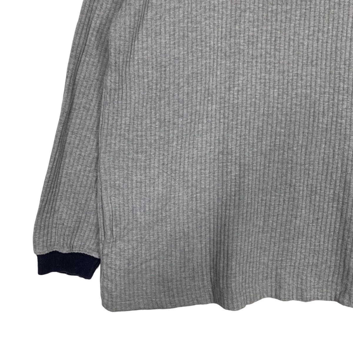 Alexander Julian COLOURSPORT Embroidery Big Logo V Neck Sweater #0461-C21 Size US L / EU 52-54 / 3 - 3 Thumbnail