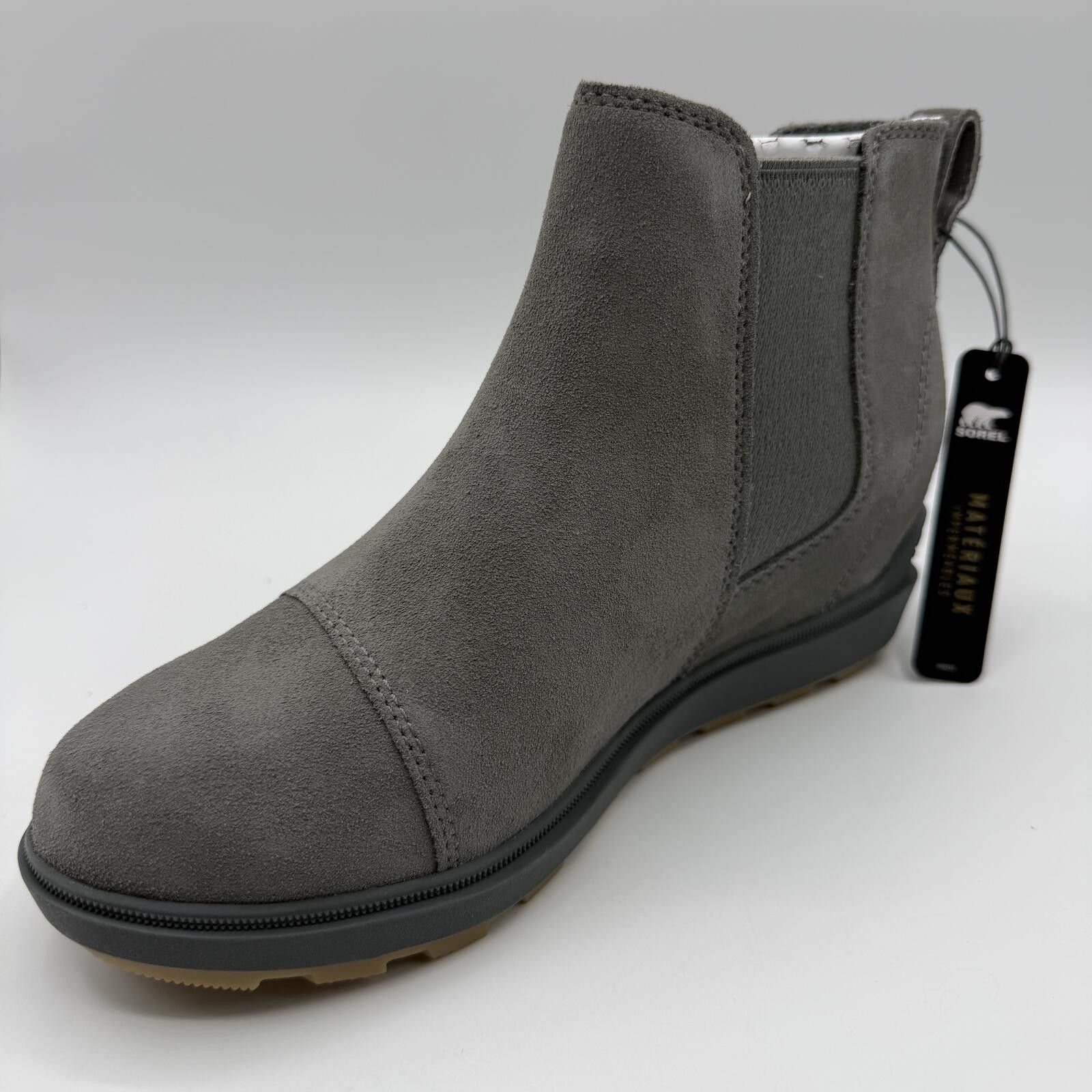 SOREL SOREL Evie II Chelsea Boots Gray Suede Women Size 5.5 Size US 5.5 / IT 35.5 - 8 Thumbnail