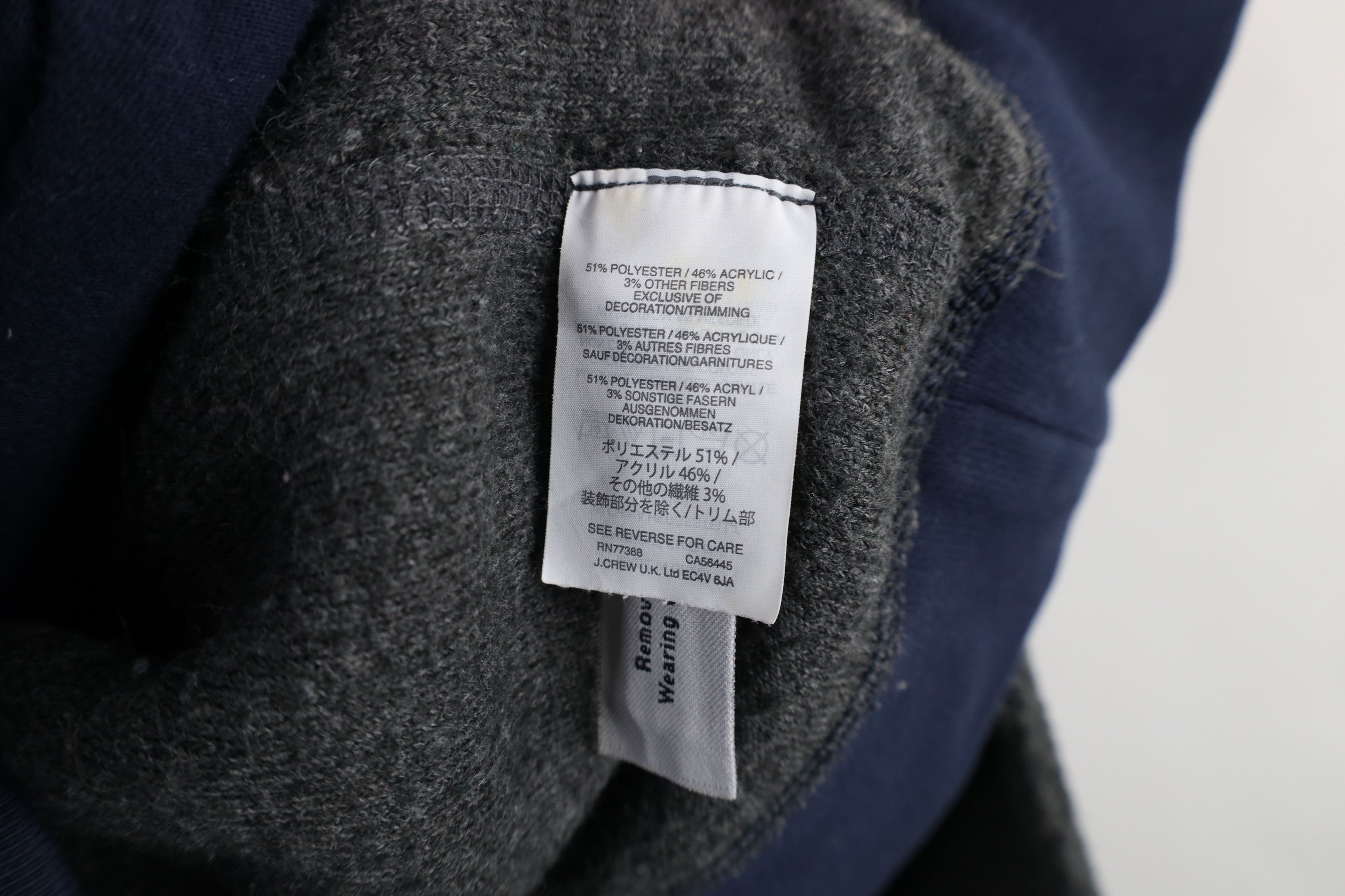 J.Crew × Vintage Vintage Y2K J Crew Pile Fleece Half Zip Pullover Sweater Size US L / EU 52-54 / 3 - 10 Thumbnail