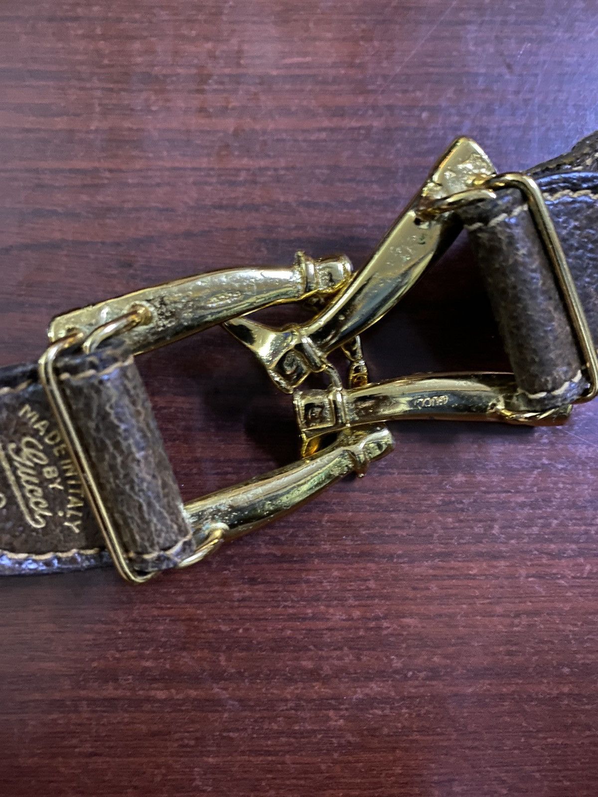 Gucci Gucci leather belt unisex very Rare 🔥🔥🔥 Size ONE SIZE - 4 Thumbnail