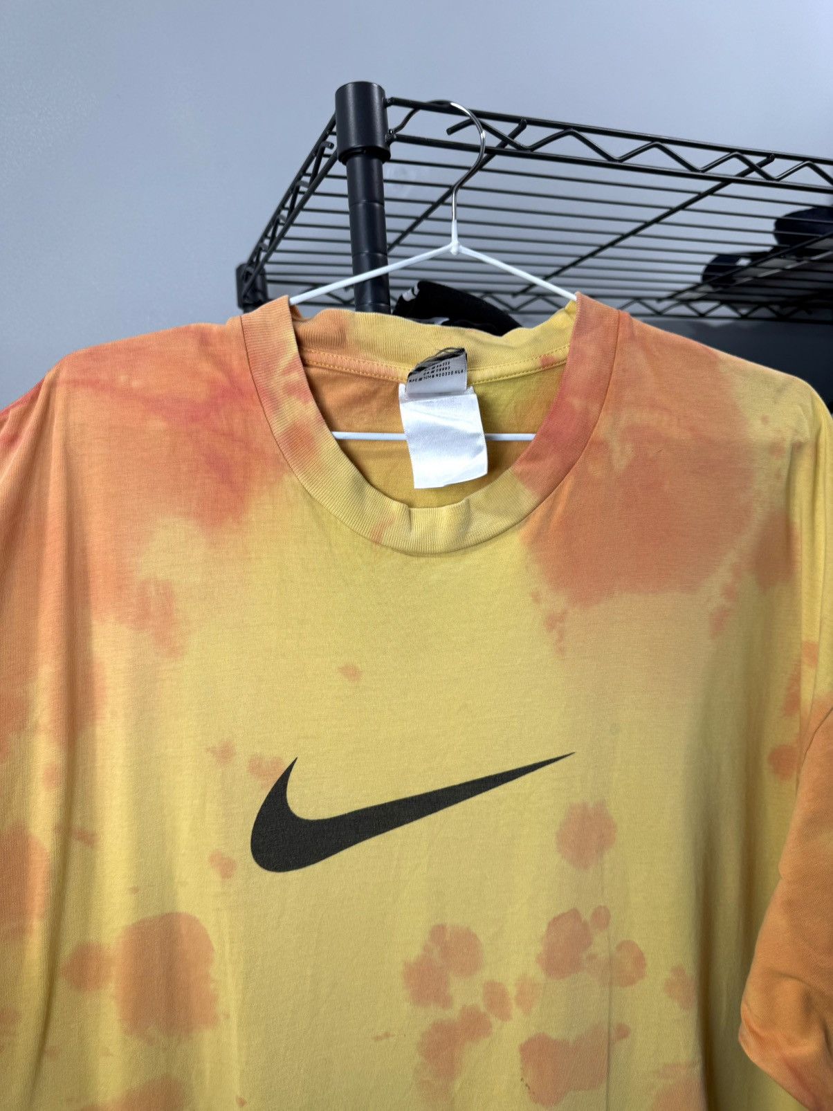 Nike 1990’s Vintage Nike Big Logo T Shirt Size US XL / EU 56 / 4 - 3 Thumbnail