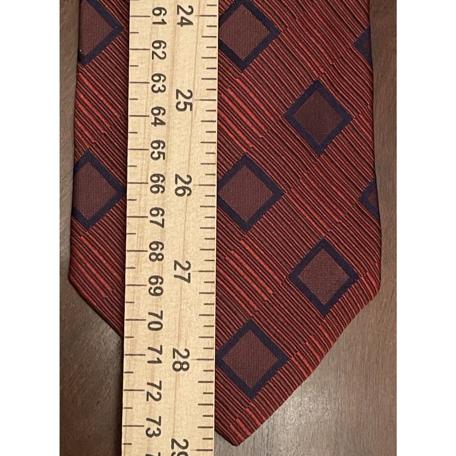 Jhane Barnes Jhane Barnes Hand Made 100% Silk Made In Italy Size ONE SIZE - 5 Thumbnail