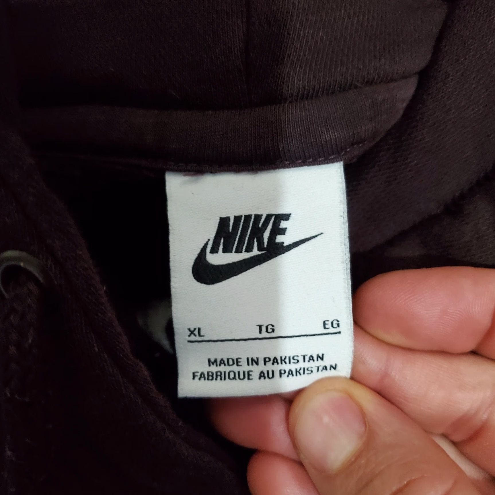 Nike Nike Hoodie Women's XL Brown Pullover Swoosh Logo DJ7668-203 Sweatshirt Oversized Size XL / US 12-14 / IT 48-50 - 5 Thumbnail