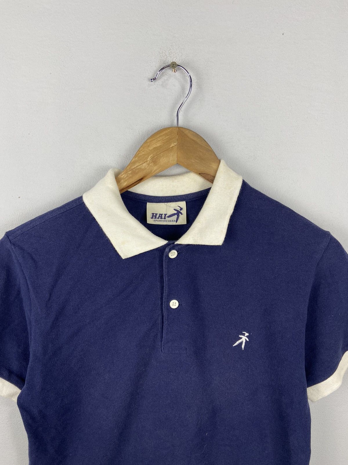 Vintage Hai Sportinggear Issey Miyake Polo Shirt Size US M / EU 48-50 / 2 - 6 Thumbnail