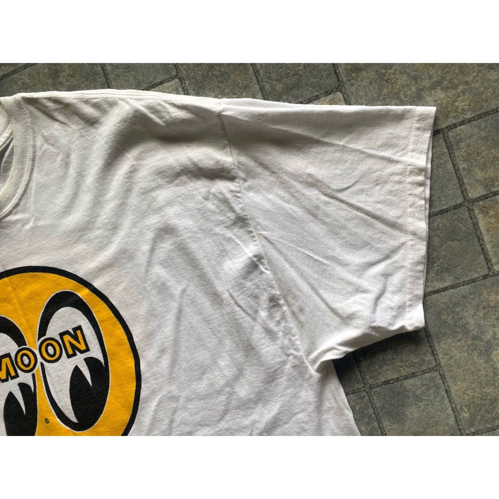 Logo 7 Mooneyes T Shirt Men’s 2XL White Logo Short Sleeve Size US XXL / EU 58 / 5 - 5 Thumbnail