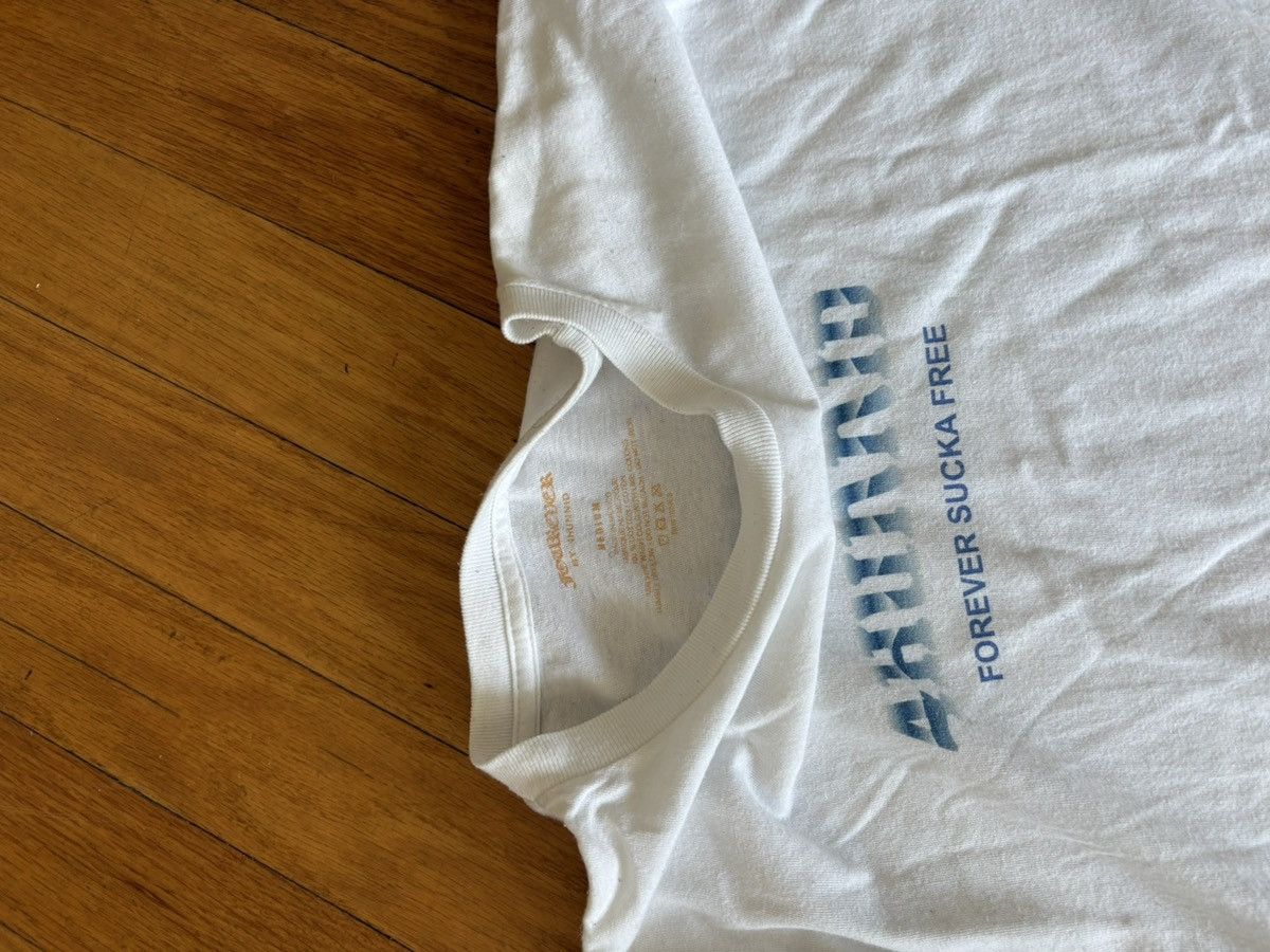 4HUNNID 4HUNNID White and blue tee Size US M / EU 48-50 / 2 - 3 Thumbnail
